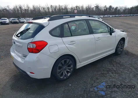 2014 Subaru Impreza 2.0I Sport Limited z USA, uszkodzony, nr VIN JF1GPAR67E8297435
